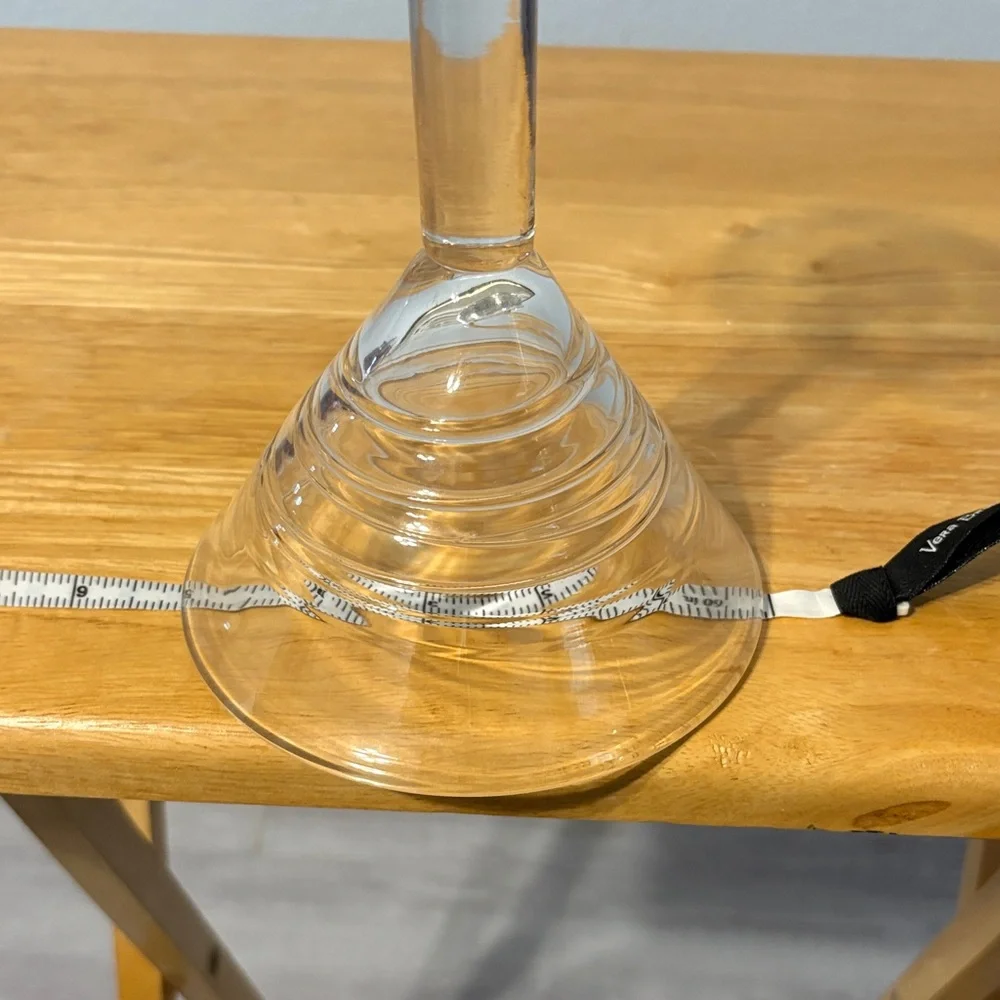 Crate&Barrel Clear Glass Cocktail Glass